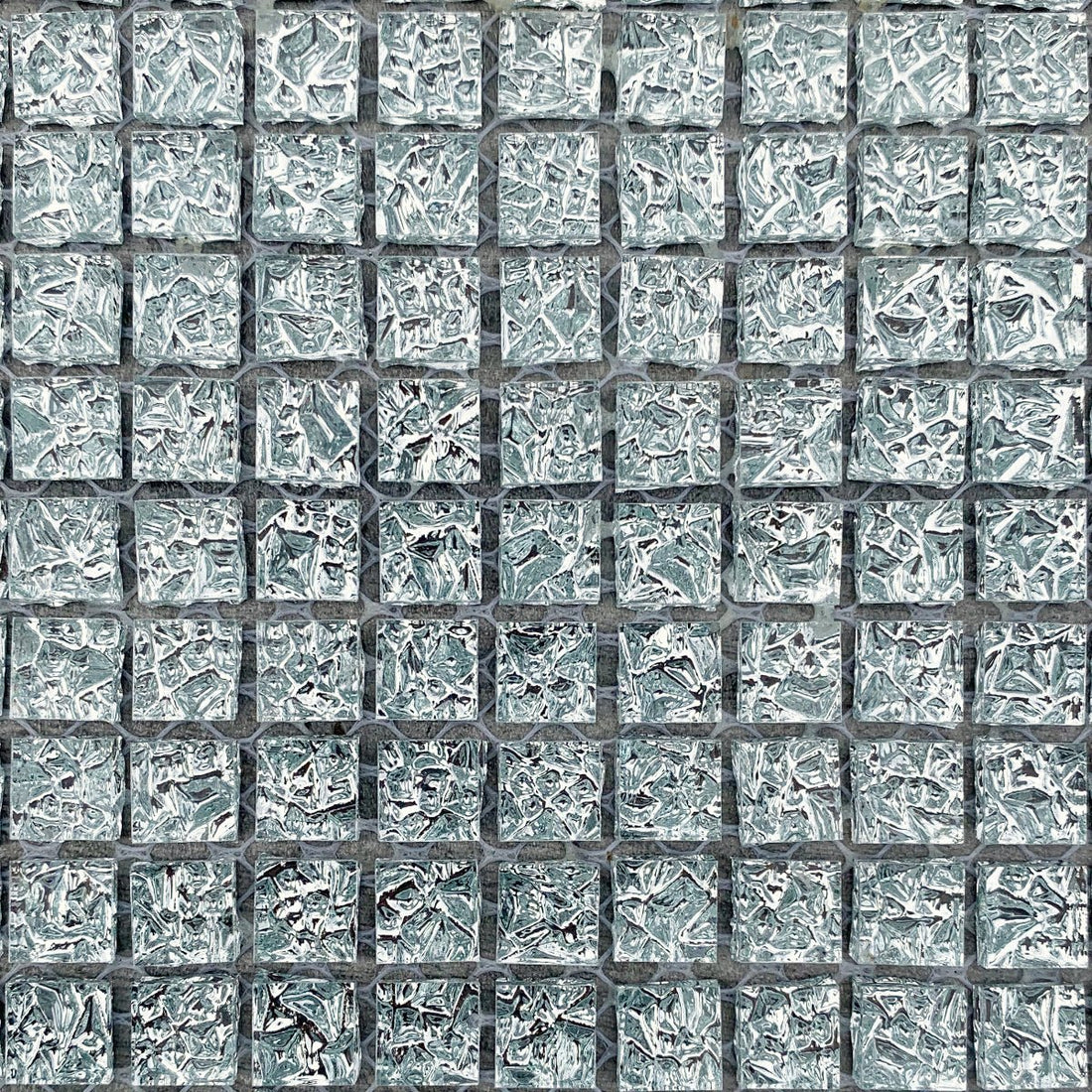 Lasimosaiikki – Pintakuvioitu peilimosaiikki 15mm - mosaicshop