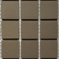 Winckelmans Anthracite – matte mozaïektegels van 20x20 mm op gaas