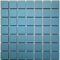 Winckelmans Bleu Foncé – matt 20x20 mm mosaic tiles on mesh