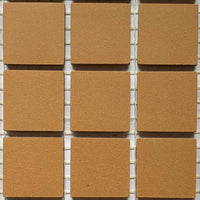 Winckelmans Caramel – matte mozaïektegels van 20x20 mm op gaas