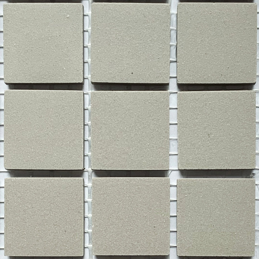 Winckelmans Gris Pale – matte mosaikfliser på 20x20 mm på net