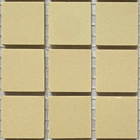 Winckelmans Ivoire – matt 20x20 mm mosaic tiles on mesh