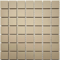 Winckelmans Linen – matta mosaikplattor, 20x20 mm på nät