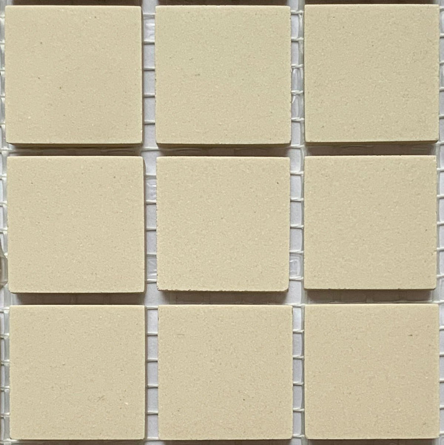 Winckelmans Ontario – matte Mosaikfliesen im Format 20x20 mm auf Netz