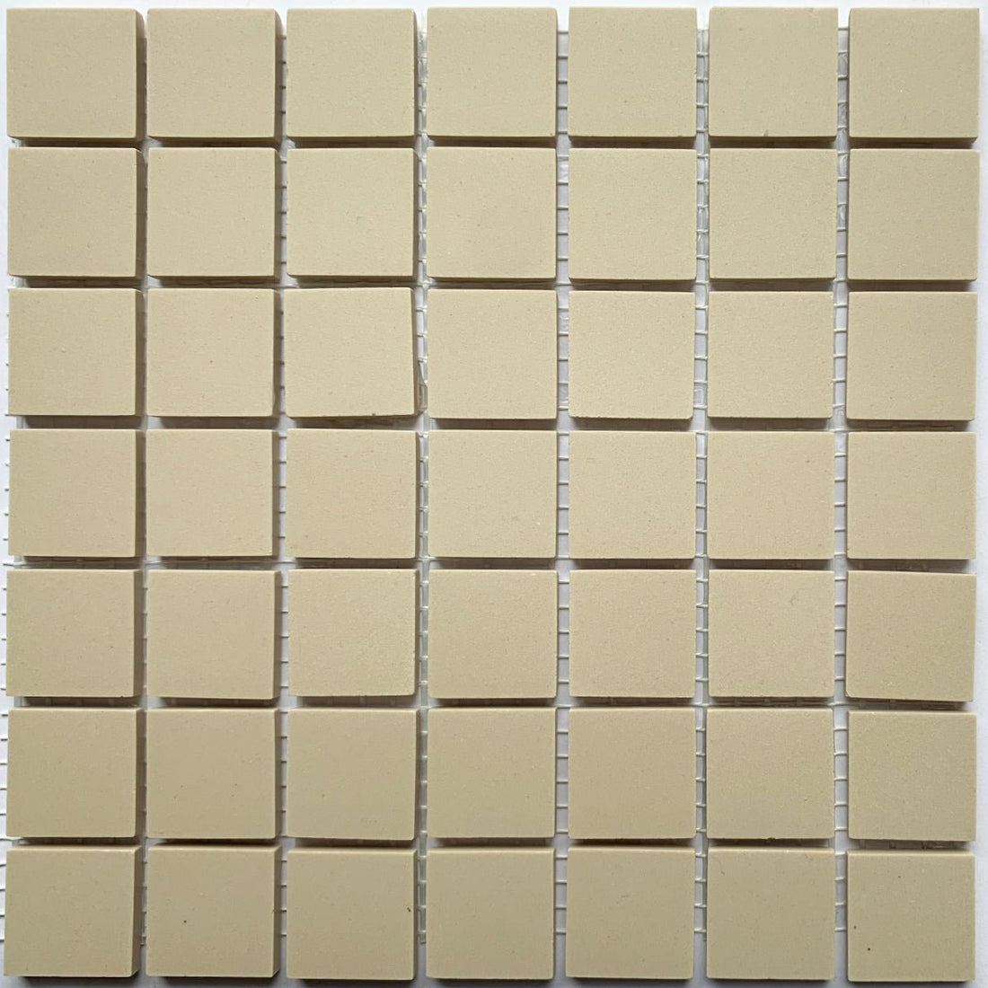 Winckelmans Ontario – matte Mosaikfliesen im Format 20x20 mm auf Netz
