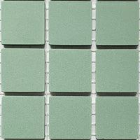 Winckelmans Vert – matte mozaïektegels van 20x20 mm op gaas